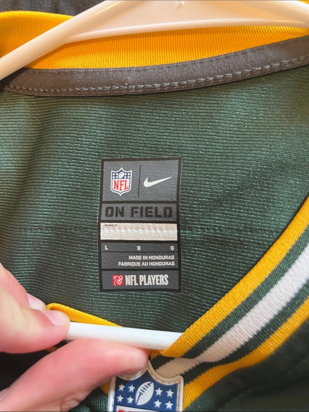 Nike packers kids L Eddie Lacy Jersey with Yellow & White Accents